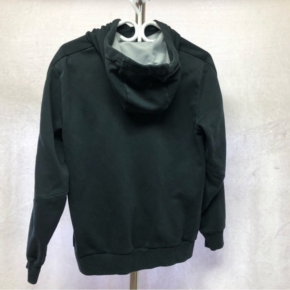 PUMA Logo Graphic Mens Black Hoodie Size Small - Picture 3 of 12